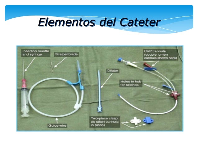 Cateter Y Canula Es Lo Mismo
