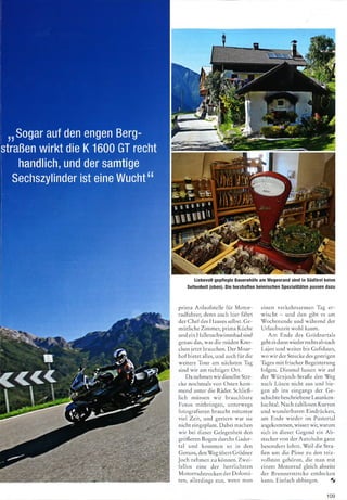 Kahle Gipfel - Motorradmagazin MO - Sonderheft BMW Motorräder