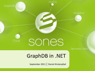 GraphDB in .NET September 2011 │ Daniel Kirstenpfad 