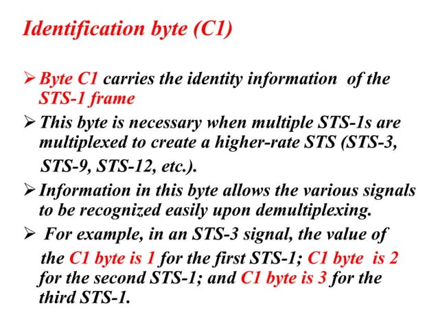 Synchronous optical networking (SONET) | PPT