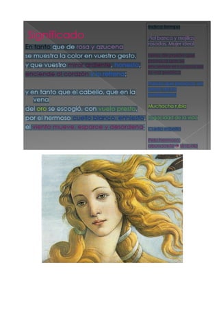 Soneto xxiii comentario literario