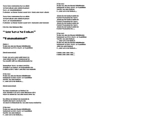 Tara tara sumama ka sa akin
At hawakan ang aking kamay
Tayo ay maglalakbay
Patungo sa lugar kung saan tayo lang ang may alam
Tara tara sumama ka sa akin
At hawakan ang aking kamay
Tayo ay maglalakbay
Patungo sa lugar kung saan tayo lamang ang laman
Diretso lng biglang liko
“Ang Saya Ng Bukas”
“Pasasalamat”
[Intro]
Wala na akong ibang hihilingin
Salamat sa Diyos kayo ay kapiling
[Instrumental]
Puno ng saya ang gabi ngayon
Ang lahat ng ito‟y pangarap ko
Na paulit-ulit na dinadalangin ko
Sumabay kayo sa mga awit ko
Tungkol sa gabay at panaginip mo
Dahil sa inyo tuloy ang ikot ng mundo
[Chorus]
Wala na akong ibang hihilingin
Salamat sa inyo kayo ay kapiling
Narito na ang bukas
O, ang saya ng bukas…
[Instrumental]
Sa mga nagdaan sa buhay ko
May lungkot at saya ang dinanas niyo
Ngayon alam ko na ang nasa puso ko
Sa gitna ng lahat ng pagsubok
Naniwala kayo na kaya ko
At ngayon iingatan ko na ang nasa palad ko
[Chorus]
Wala na akong ibang hihilingin
Salamat sa inyo kayo ay kapiling
Narito na ang bukas
O, ang saya ng bukas…
[Chorus]
Wala na akong ibang hihilingin
Salamat sa inyo kayo ay kapiling
Narito na ang bukas
O, ang saya ng bukas…
Alam kong kakayanin ko
Basta‟t kasama ko kayo
Alam kong kakayanin ko
Basta‟t kasama ko kayo
Alam kong kakayanin ko
Basta‟t kasama ko kayo
Alam kong kakayanin ko
Basta‟t kasama ko…
[Chorus]
Wala na akong ibang hihilingin
Salamat sa Diyos kayo ay kapiling
Narito na ang bukas
… ang saya ng bukas
Wala na akong ibang hihilingin
Salamat sa inyo kayo ay kapiling
Atin na ang bukas
O, ang saya ng bukas…
Ohhh ohh ohh ohh…
Ohhh ohh ohh ohh…
 