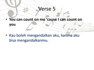 English Task X Sma Song Analysis Count One Me Bruno Mars English Task X Sma Song Analysis Count One Me Bruno Mars