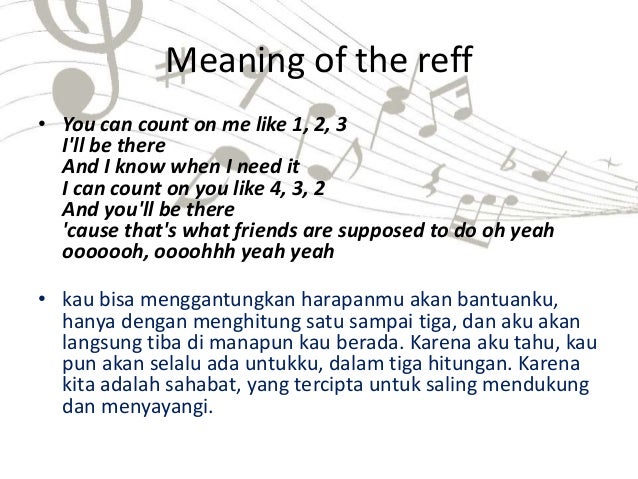 English Task X Sma Song Analysis Count One Me Bruno Mars