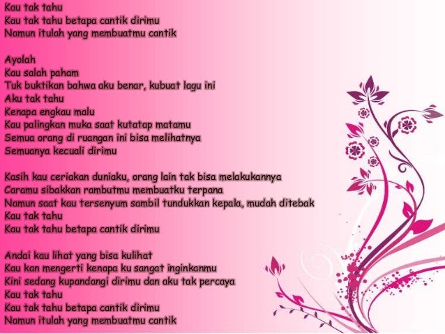Lagu Bahasa Inggris dan artinya Lagu Bahasa Inggris dan artinya