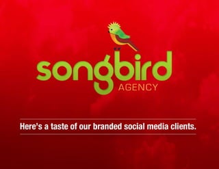 Songbirdagency slide1 social media marketing tampa