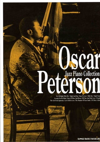 Songbook oscar peterson jazz piano collection