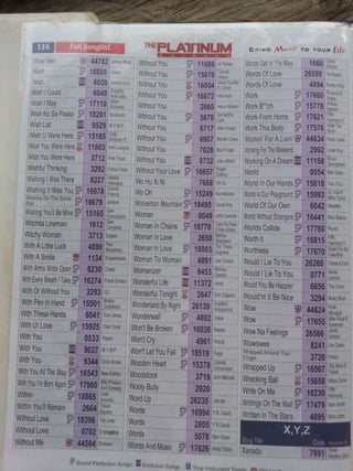 Songbook Platinum