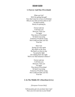 Song Lyrics