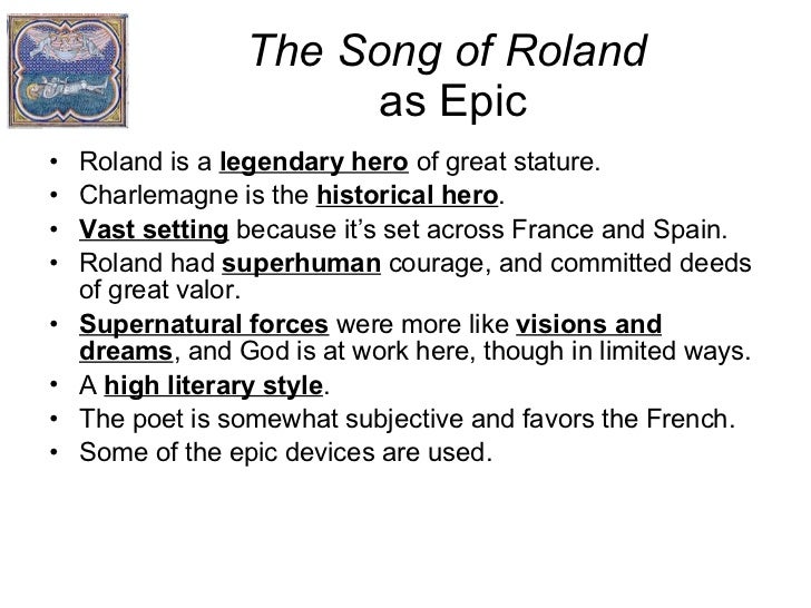 The Song Of Roland Poem Analysis