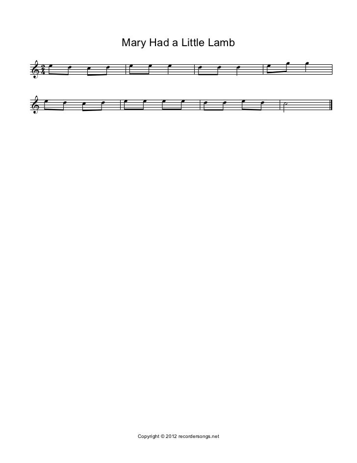simple recorder songs that are lambled simple recorder songs that are lambled