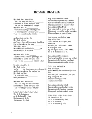 Happy Birthday - The Beatles
You say it's your birthday
It's my birthday too, yeah
They say it's your birthday
We're gonna have a good time
I'm glad it's your birthday
Happy birthday to you.
Yes we're going to a party party
Yes we're going to a party party
Yes we're going to a party party
I would like you to dance (Birthday)
Take a cha-cha-cha-chance (Birthday)
I would like you to dance (Birthday)
Dance
I would like you to dance (Birthday)
Take a cha-cha-cha-chance (Birthday)
I would like you to dance (Birthday)
Dance
You say it's your birthday
Well it's my birthday too, yeah
You say it's your birthday
We're gonna have a good time
I'm glad it's your birthday
Happy birthday to you
6
 