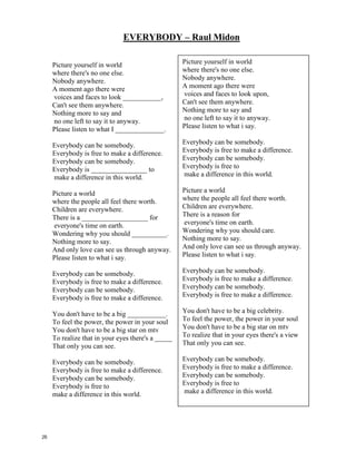Drift Away – Dobie Gray
Day after day I'm more confused
Yet I look for the light through the pouring rain
You know that's a game that I hate to lose
And I'm feelin' the strain, ain't it a shame
Oh, give me the beat boys, and free my soul
I wanna get lost in your rock and roll and drift away
Give me the beat boys, and free my soul
I wanna get lost in your rock and roll and drift away
Beginning to think that I'm wastin' time
I don't understand the things I do
The world outside looks so unkind
And I'm countin' on you, to carry me through
Oh, give me the beat boys, and free my soul
I wanna get lost in your rock and roll and drift away
Yeah, give me the beat boys, and free my soul
I wanna get lost in your rock and roll and drift away
And when my mind is free
You know a melody can move me
And when I'm feelin' blue
The guitar's comin' through to soothe me
Thanks for the joy that you've given me
I want you to know I believe in your song
Rhythm and rhyme and harmony
You've helped me along, you're makin' me strong
Oh, give me the beat boys, and free my soul
I wanna get lost in your rock and roll and drift away
Give me the beat boys, and free my soul
I wanna get lost in your rock and roll and drift away
Oh, oh, oh, give me the beat boys, and free my soul
I wanna get lost in your rock and roll and drift away
Give me the beat boys, and free my soul
I wanna get lost in your rock and roll and drift away
Nah nah nah, won't you, won't ya take me, oh take me
25
 