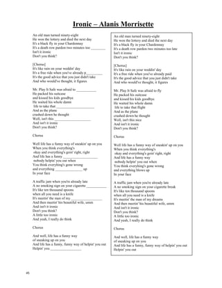 IT TOO WILL PASS – by OK GO
You know you can't keep letting it get you down
And you can't keep dragging that dead weight around
Is it really all that much to lug around
Better run like hell when you hit the ground
When the morning comes
When the morning comes
Can't stop those kids from dancing
but why would you want to?
Especially when you are already getting good
'Cuz when your mind don't move then your knees don't bend
But don't go blaming the kids again
When the morning comes,
When the morning comes,
When the morning comes,
When the morning comes,
When the morning comes,
When the morning comes,
Let it go, This too shall pass
Let it go, This too shall pass
You know you can't keep letting it get you down,
No you can't keep letting it get you down
Oh Is it really all that much to lug around,
And you can't keep letting it get you down
When the morning comes
(Oh you can't keep letting it get you down,
No you can't keep letting it get you down)
44
 