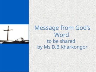 songs for consecration ( hymns in Khasi ) | PPT
