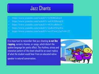 Songs & rhymes & chants | PPT