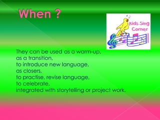 Songs,rhymes,chants,poetry | PPTX