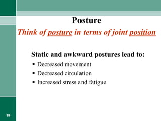 Workplace Ergonomics | PPT
