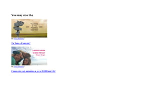 You may also like
By Alex Pereira /
Tu Tens o Controlo?
By Alex Pereira /
Como este yogi aprendeu a gerar $1000 em 24h!
 