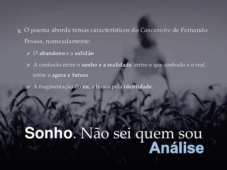 O Sonho Comanda A Vida Fernando Pessoa