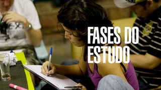 SON H O B R A SILE IRO // A PE SQU I SA              B O X 1 8 24




                                          FASES DO
                                          ESTUDO
 