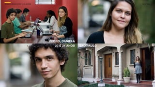 SON H O B R A SILE IRO // O JOV E M                                 B O X 1 8 24




                                      PEDRO, DANIELA
                                         23 E 24 ANOS   SÃO PAULO
 