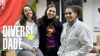 SON H O B R A SILE IRO // VAL ORE S DA TRANSF ORMAÇÃO   B O X 1 8 24




DIVERSI
DADE
 