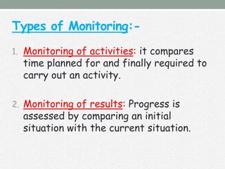 MONITORING & EVALUATION OF EXTENSION PROGRAMMES | PPTX