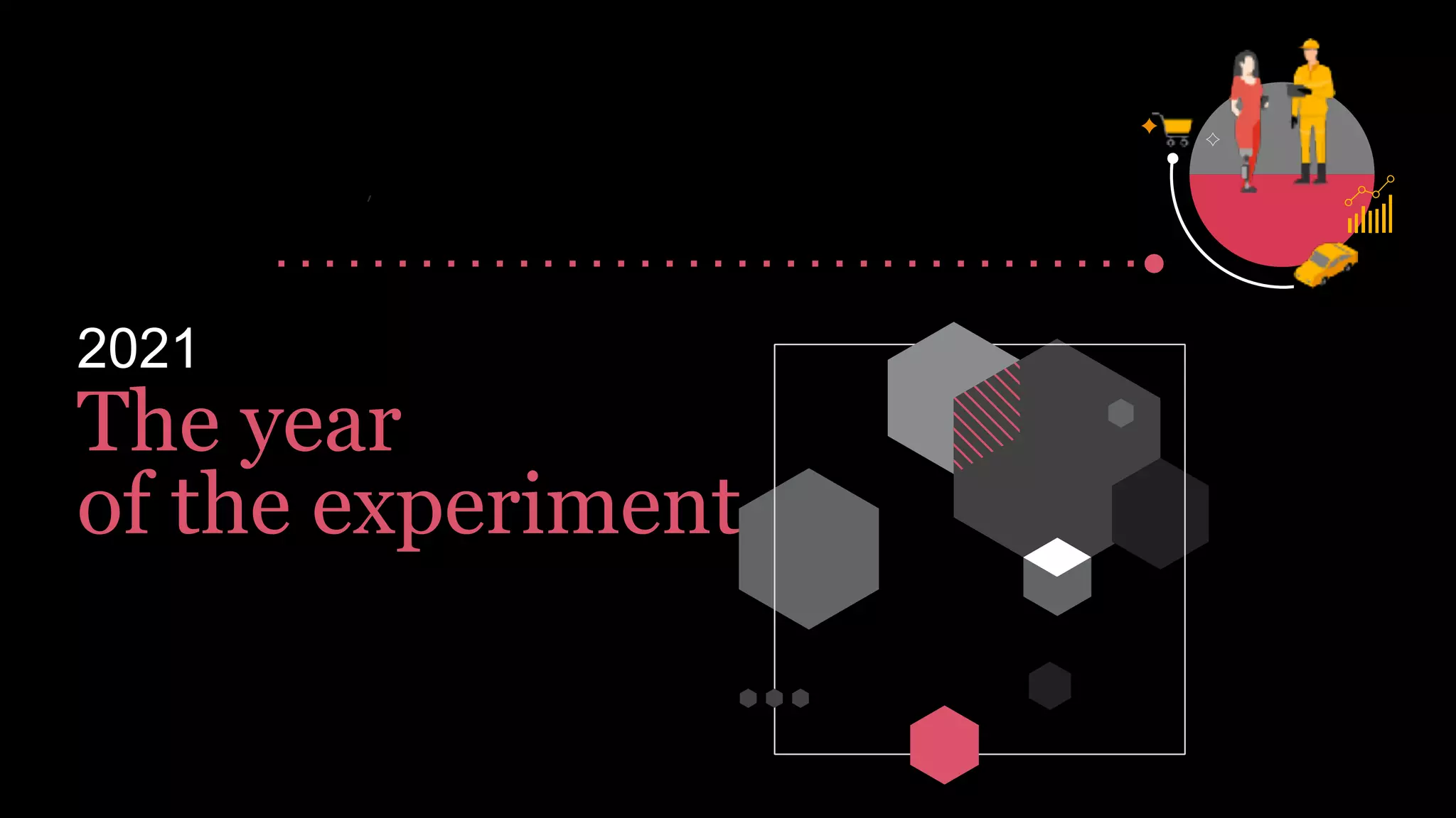 2021  
The year  
of the experiment
 