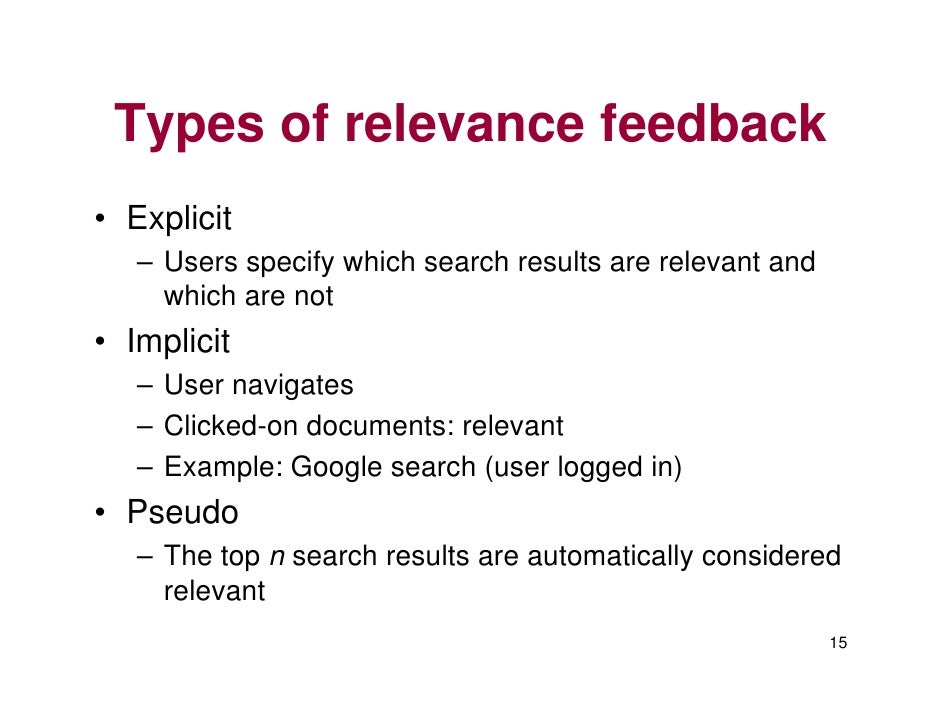Combining IR with Relevance Feedback for Concept Location