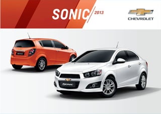 โบชัวร์ Chevrolet Sonic brochure 