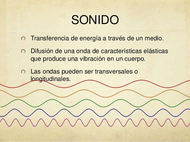 Propiedades físicas del Sonido