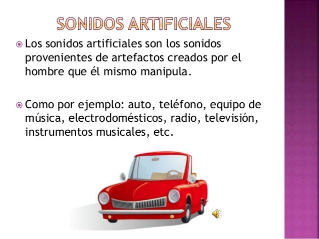 Sonidos artificiales-y-naturales