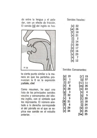 Sonidos de idioma inglés