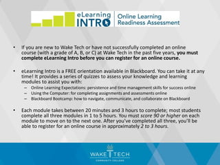 Wake tech blackboard discount