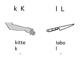 k K

l L

kitte
k

labo
l

11

12

 