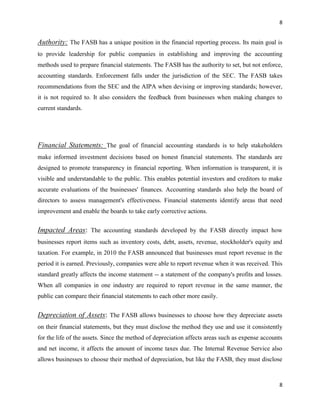 The Roles of AICPA, AAA, SEC, FASB, ICAB & ICMAB. - Accounting theory ...