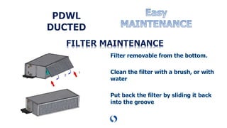 Sonkor fan coil low static ducted pdwl presentation slideshare