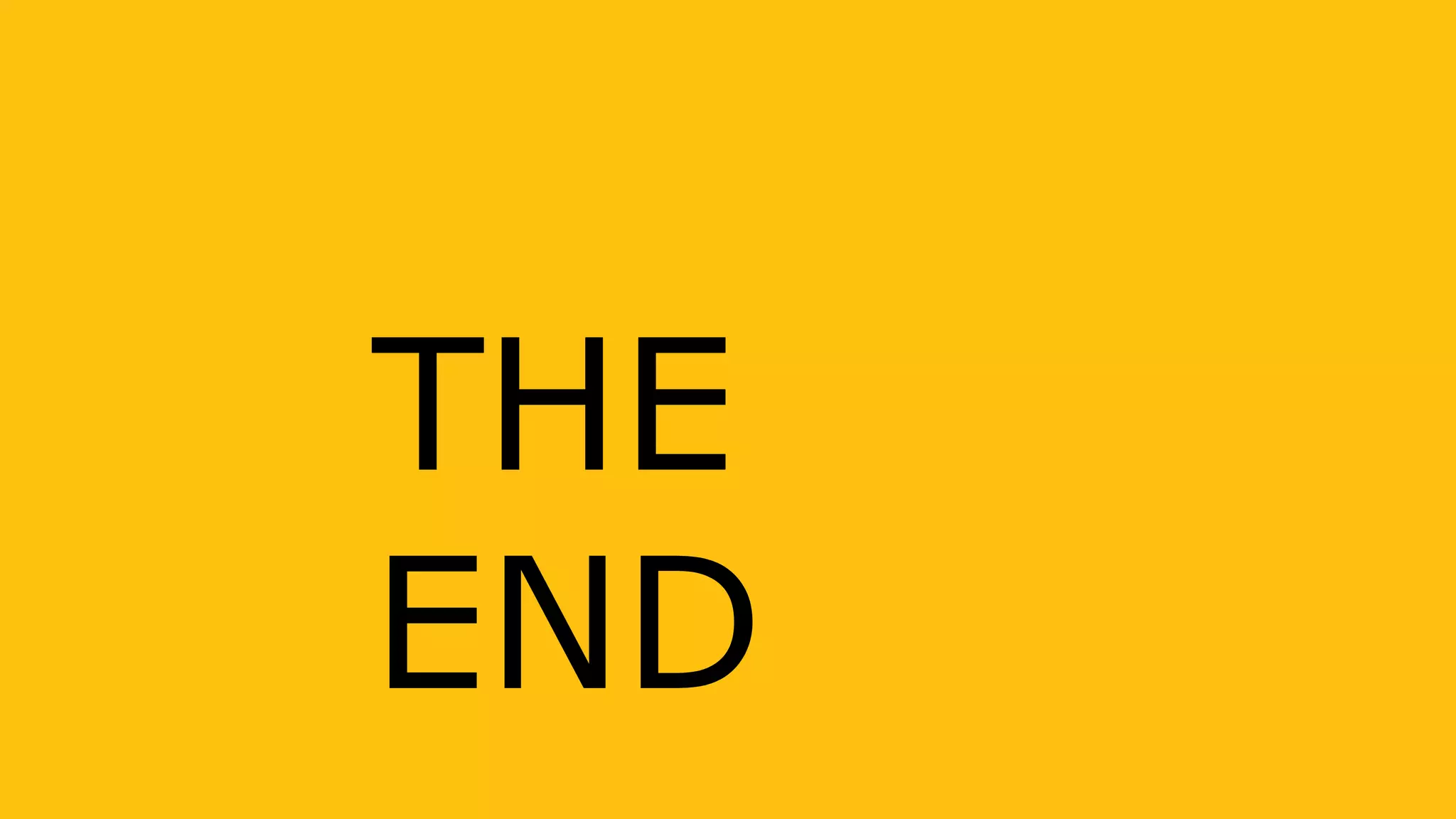 THE
END
 