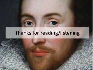Thanks for reading/listening 

