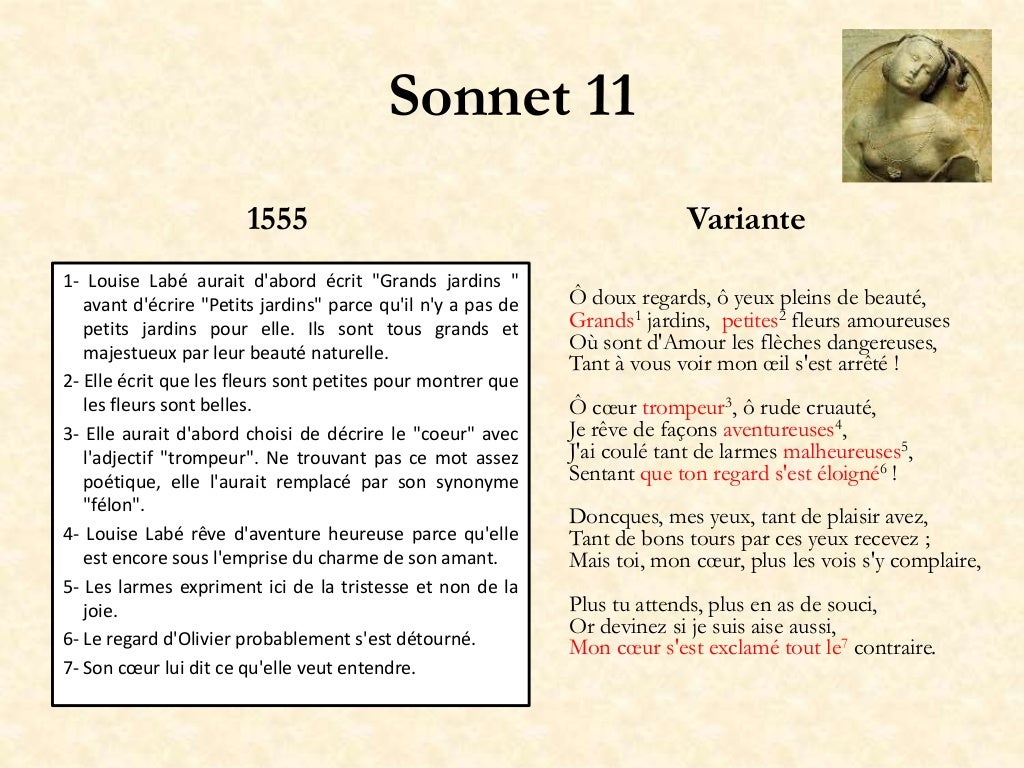 Les 24 Sonnets De Louise Labé Pdf