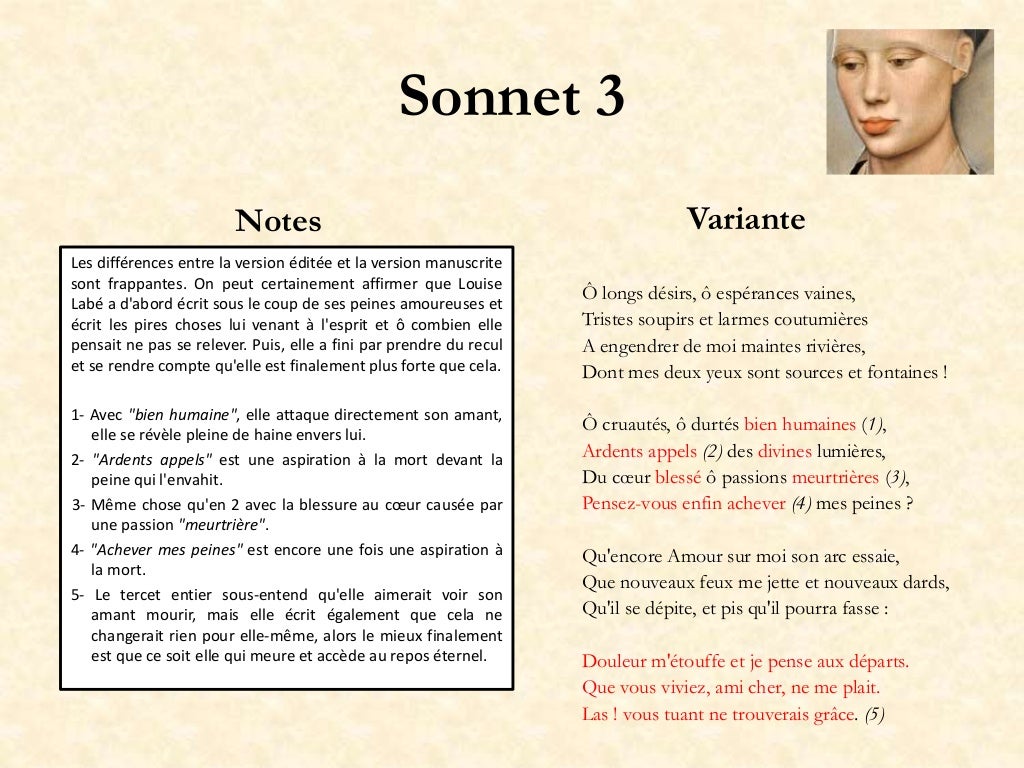 Les 24 Sonnets De Louise Labé Pdf