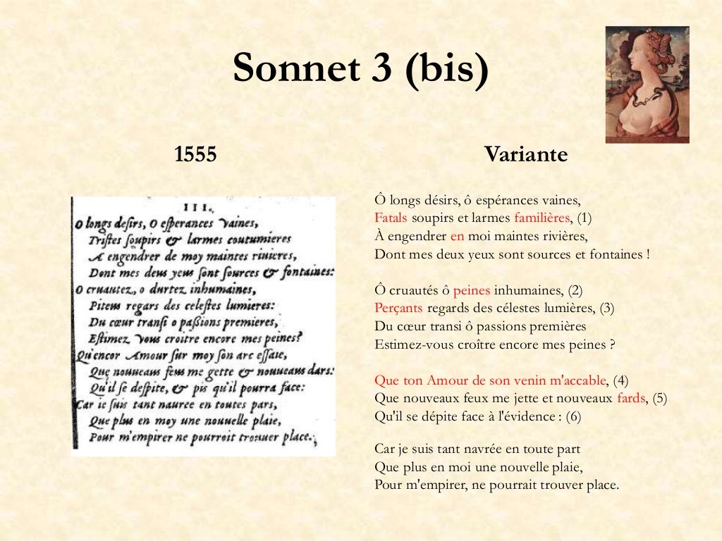 Les 24 Sonnets De Louise Labé Pdf
