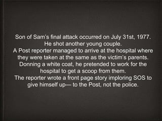 Son of the Sam, Rupert Murdoch and the Explosion of Tabloid Journalism ...