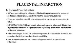 Subchorionic Infarct Sonographic Evaluation of Placenta.pptx