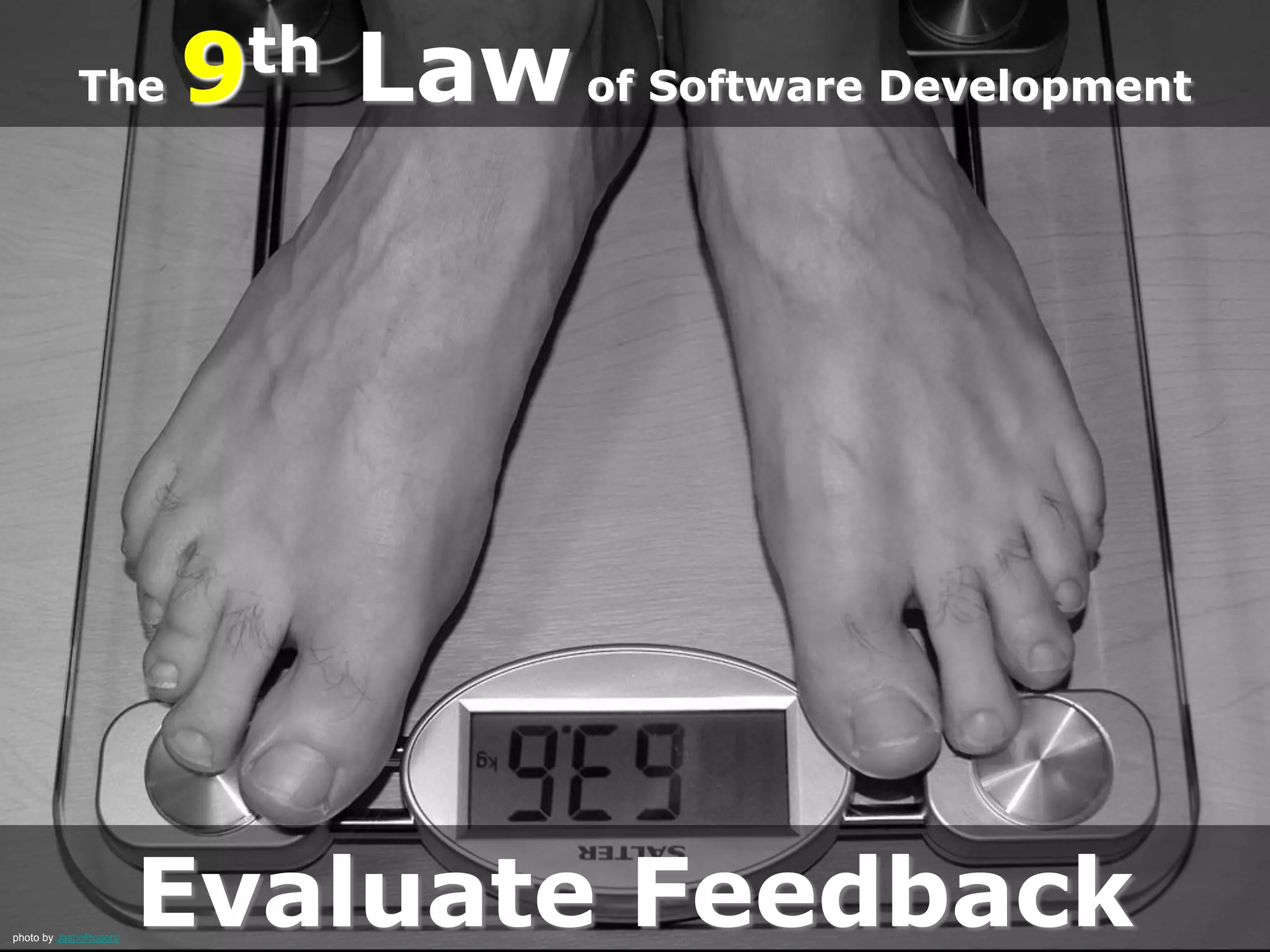 ? :
? : ? :
? :
? :
? :
? :
? :
? :
? :
#10: the system needs ways to learn
!
 