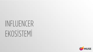 INFLUENCER
EKOSİSTEMİ
 