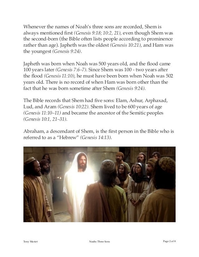 Sons Of Noah Sons Of Noah
