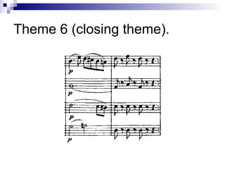 Theme 6 (closing theme).
 