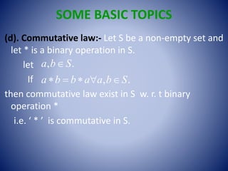 Subgroup Topic GROUP, SUBGROUP, ABELIAN GROUP, NORMAL SUBGROUP, CONJUGATE NUMBER ...